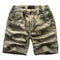 Men's Camouflage Straight Leg Cargo Shorts