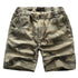 Men's Camouflage Straight Leg Cargo Shorts