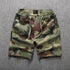 Men's Camouflage Straight Leg Cargo Shorts