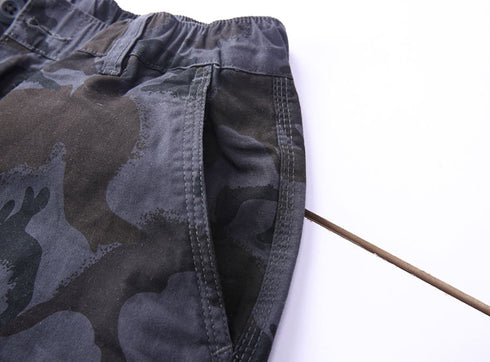 Men's Capri Fashion Camouflage Cargo Sports Shorts