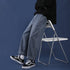 Men's Cashew Nut Casual Wide Leg Denim Jeans