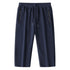 Men's Casual 3/4 Capri Pants Knee Length Drawstring with Pocket