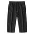 Men's Casual 3/4 Capri Pants Knee Length Drawstring with Pocket