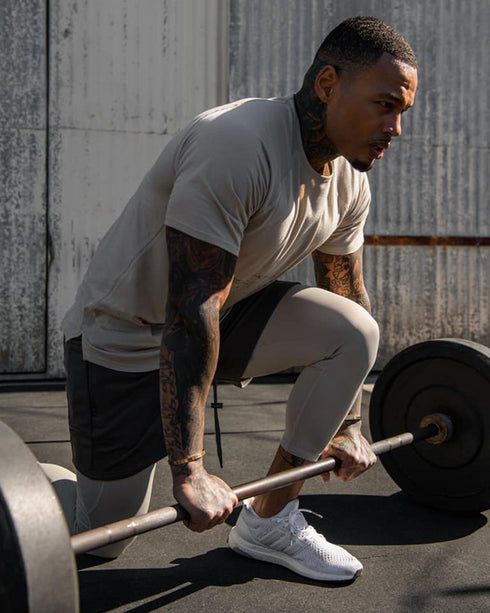 Men's Casual Bodybuilding Training Fitness Cotton Shorts