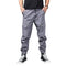 Men's Casual Cargo Pants with Elastic Waistband