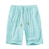 Men's Casual Classic Elastic Waist Shorts with Drawstring