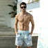 Men's Casual Classic Fit Summer Beach Shorts with Lined