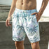 Men's Casual Classic Fit Summer Beach Shorts with Lined
