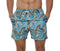 Men's Casual Classic Fit Water Resistant Swim Board Shorts