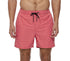 Men's Casual Classic Fit Water Resistant Swim Board Shorts