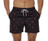 Men's Casual Classic Fit Water Resistant Swim Board Shorts