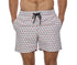 Men's Casual Classic Fit Water Resistant Swim Board Shorts