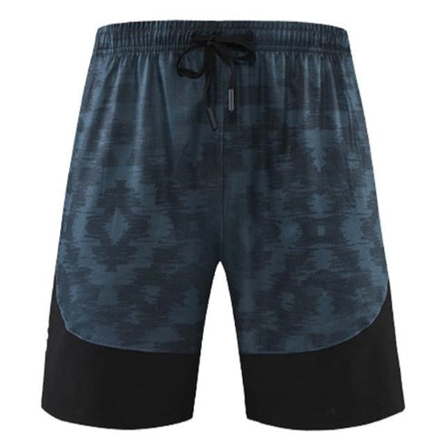 Men's Casual Comfy Elastic Waist Workout Shorts with Pockets