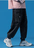 Men's Casual Corduroy Elastic Waist Jogger Trousers