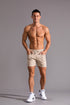Men's Casual Cotton Jogging Shorts with Pockets