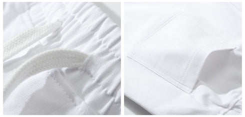 Men's Casual Cotton Jogging Shorts with Pockets