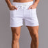 Men's Casual Cotton Jogging Shorts with Pockets