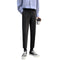 Men's Casual Cropped Ankle-Length Dress Pants