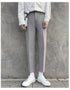 Men's Casual Cropped Ankle-Length Dress Pants