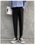 Men's Casual Cropped Ankle-Length Dress Pants