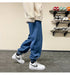 Men's Casual Drawstring Jogger Straight Leg Athletic Pants