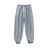 Men's Casual Drawstring Jogger Straight Leg Athletic Pants