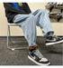 Men's Casual Drawstring Jogger Straight Leg Athletic Pants