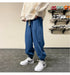 Men's Casual Drawstring Jogger Straight Leg Athletic Pants