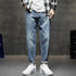 Men's Casual Harem Jogger Jeans Denim Pants