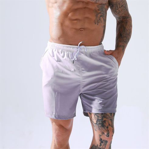 Men's Casual Loose Fit Quick Dry Beach Shorts
