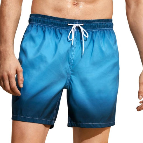 Men's Casual Loose Quick Dry Stretch Beach Board Shorts