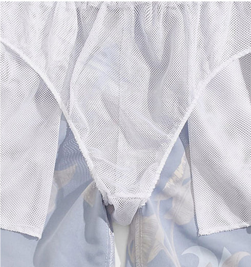 Men's Casual Loose Quick Dry Stretch Beach Board Shorts