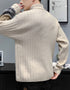 Men's Casual Plus Size Long Sleeve Turtleneck Pullover Sweaters