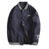 Men's Casual Plus Size Warm Padded Baseball Jacket