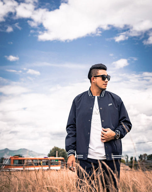 Men's Casual Plus Size Warm Padded Baseball Jacket