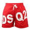 Men's Casual Printed Beach Shorts with Pocket