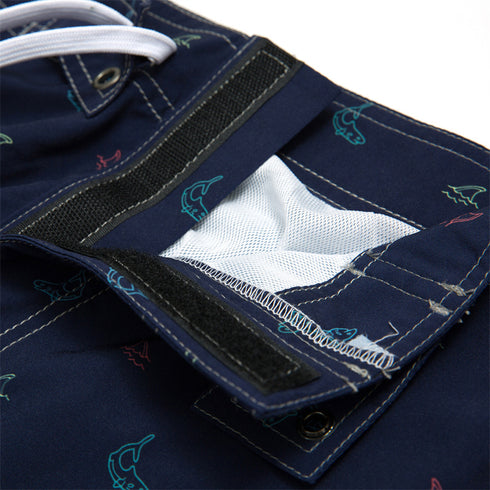 Men's Casual Quick Dry Beach Shorts with Lined