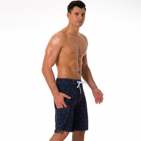 Men's Casual Quick Dry Beach Shorts with Lined