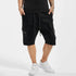 Men's Casual Relaxed Fit Elastic Waist Cargo Shorts