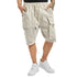Men's Casual Relaxed Fit Elastic Waist Cargo Shorts