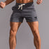 Men's Casual Running Fitness Shorts with Embroidery
