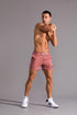 Men's Casual Running Fitness Shorts with Embroidery