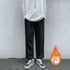 Men's Casual Sport Drawstring Plus Size Fleece Jogger Trousers