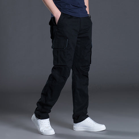 Men's Casual Sports Cargo Pants with Multiple Pockets