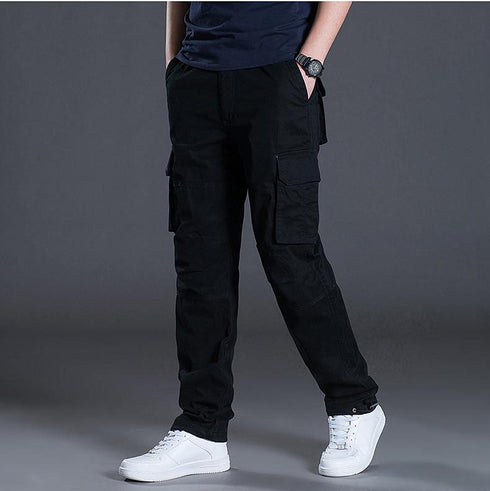 Men's Casual Sports Cargo Pants with Multiple Pockets