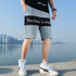 Men's Casual Sports Shorts with Drawstrings and Pockets