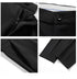 Men's Casual Straight Fit Pleat-Front Dress Pants