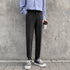 Men's Casual Straight Fit Pleat-Front Dress Pants