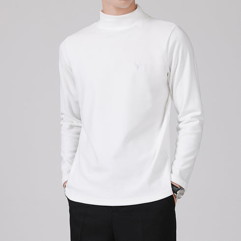 Men's Casual Turtleneck Long Sleeve Plus Size Sweater