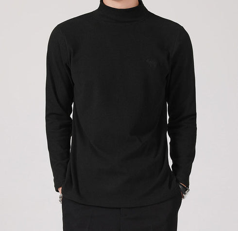 Men's Casual Turtleneck Long Sleeve Plus Size Sweater